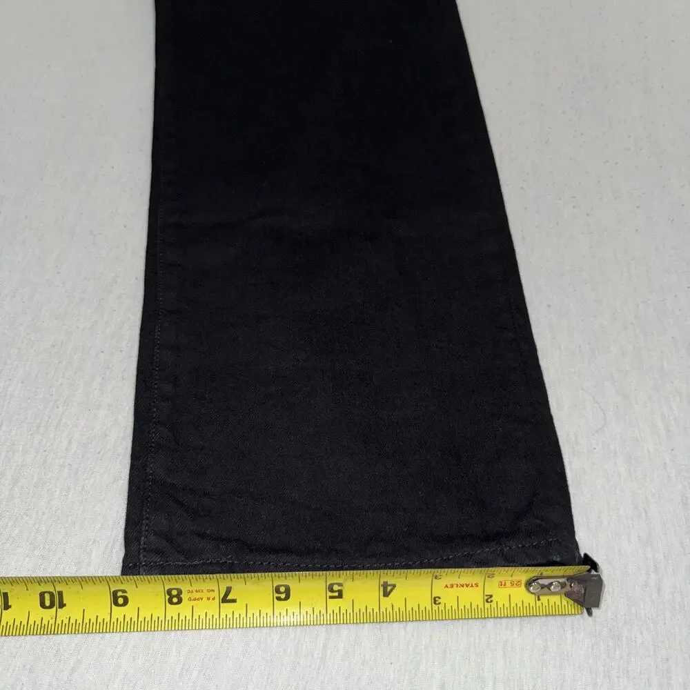 NEW Levi's 501 Original Shrink to Fit Jeans Black Button Fly Straight Mens 40x32